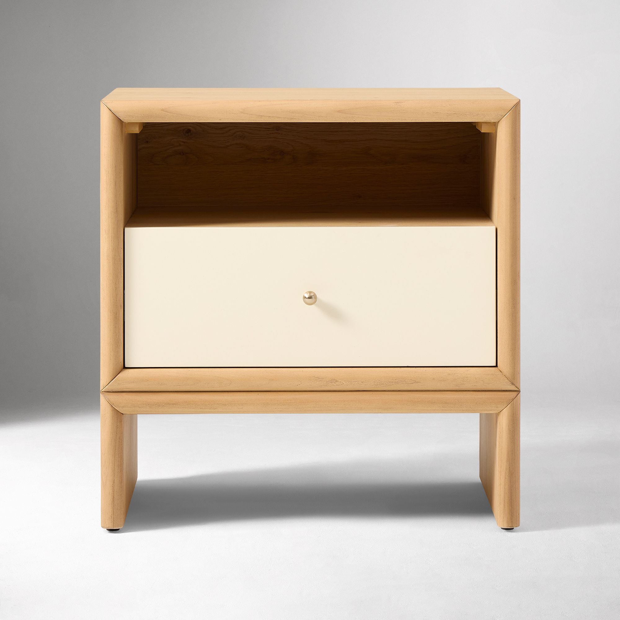 Kianovich Modern Bedside Table - Wooden Bazar