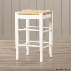 Miltonsburgz Swivel Bar & Counter Stool (Set Of 2)- Wooden Bazar