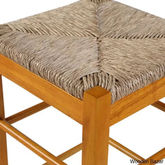 Miltonsburgz Swivel Bar & Counter Stool (Set Of 2)- Wooden Bazar