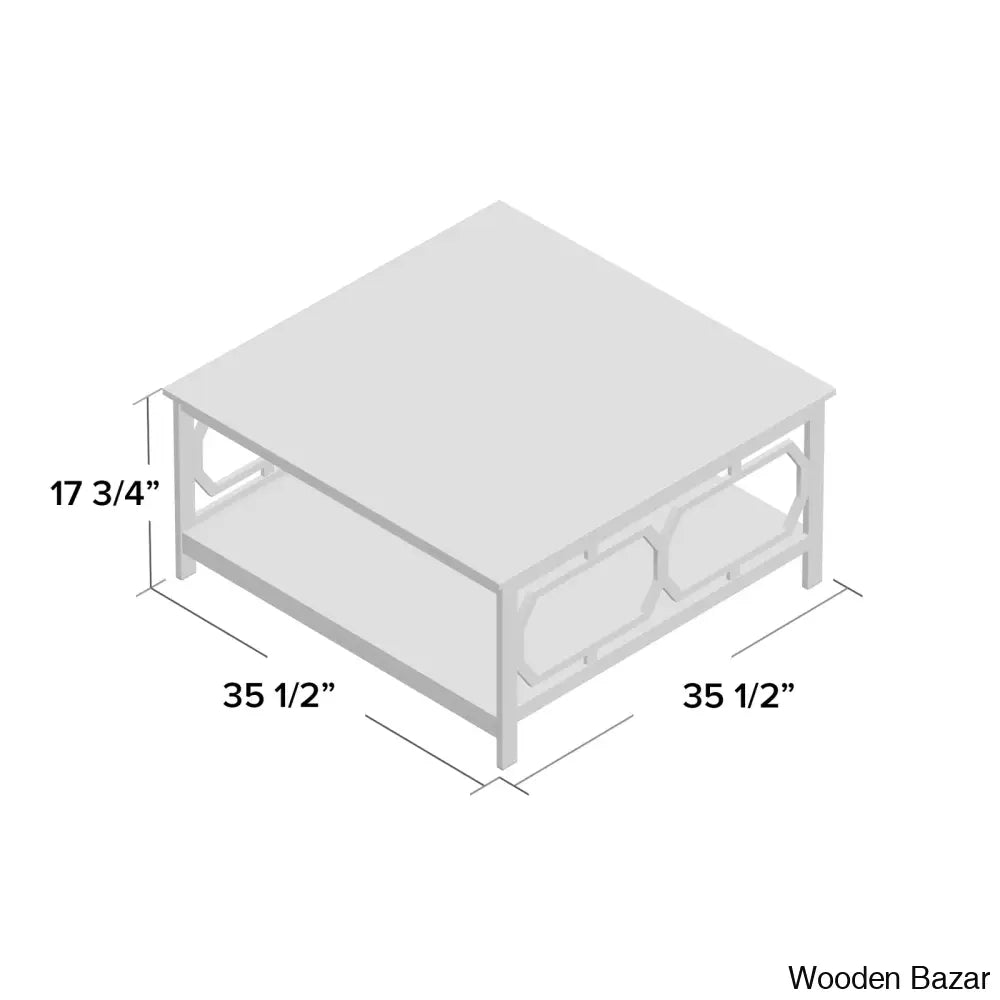 Minburny 36’’ W Coffee And Center Table With Storage