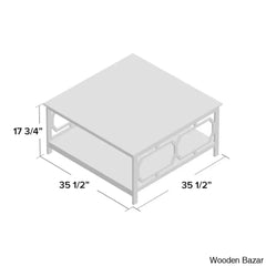 Minburny 36’’ W Coffee And Center Table With Storage