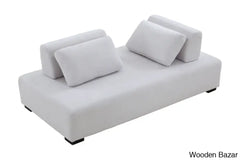 Minimalist Beige Modular Sofa & Daybed - Ideal For Living Room Bedroom And Guest Spaces