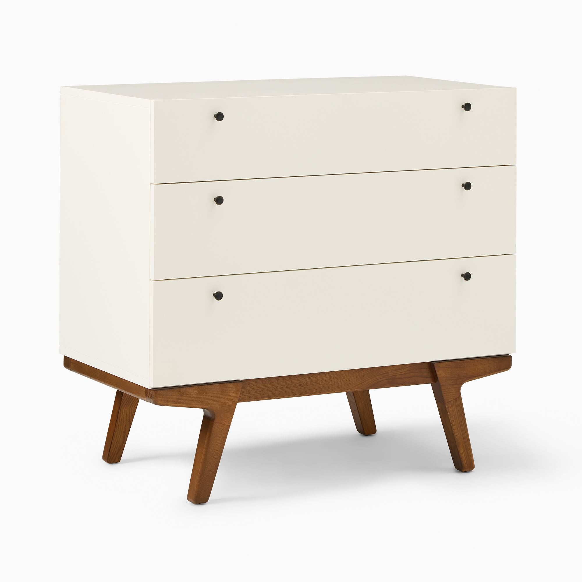 Kamrest Modern 3-Drawer Dresser - Wooden Bazar