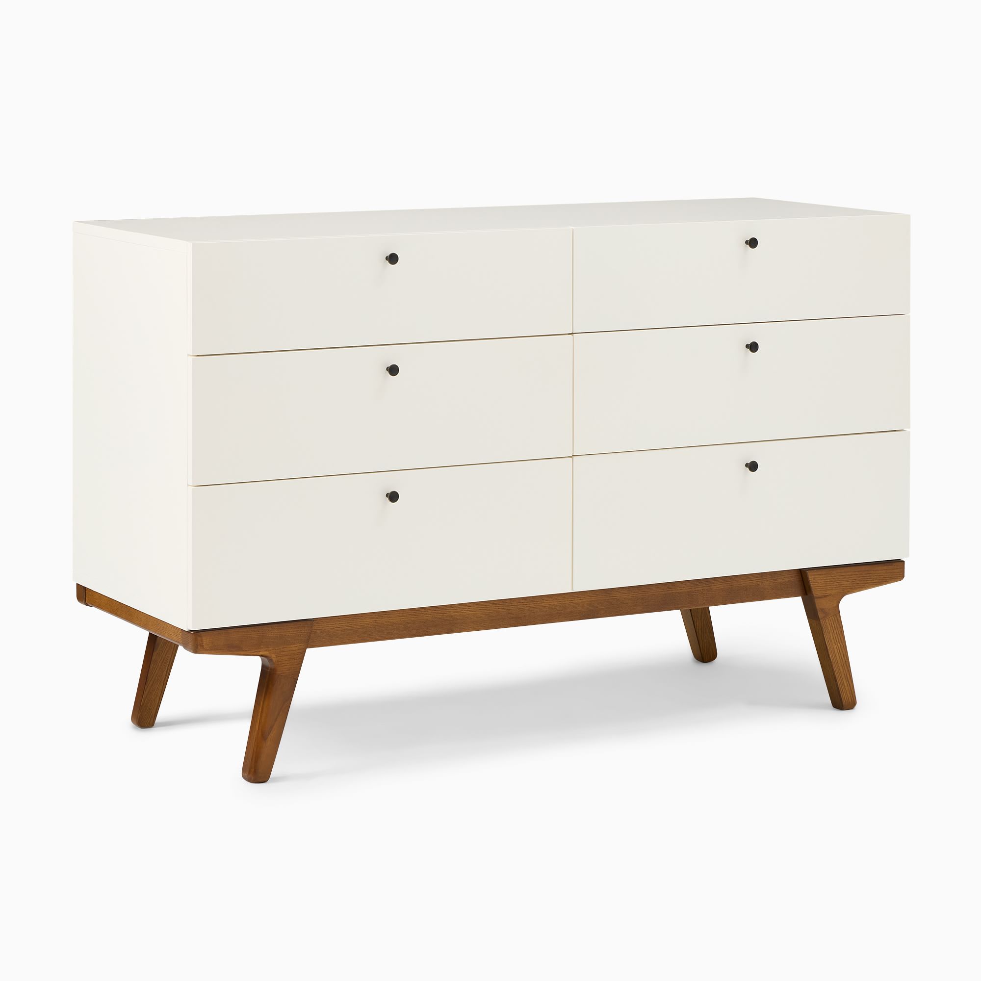 Modern 6-Drawer Dresser - Wooden bazar