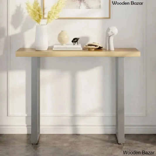 Carved Wood Accent Table