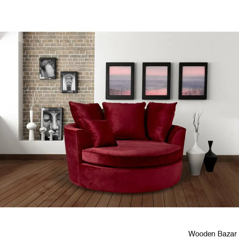 Whether you love this Barrel shape Sofa for Enhance Your Home Decor curling up beside loved ones or you prefer lots of elbow room as you lounge Barrel shape 1 seater Sofa , this oversized barrel chair is the perfect pick for your home.