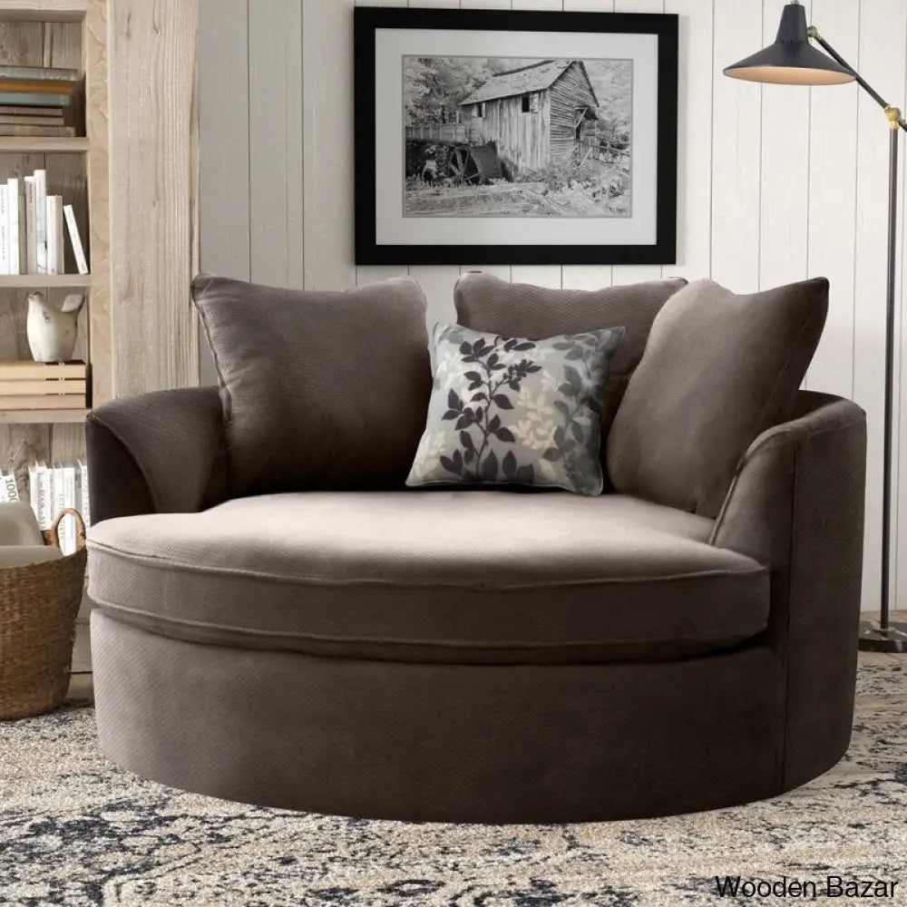 Whether you love this Barrel shape Sofa for Enhance Your Home Decor curling up beside loved ones or you prefer lots of elbow room as you lounge Barrel shape 1 seater Sofa , this oversized barrel chair is the perfect pick for your home.