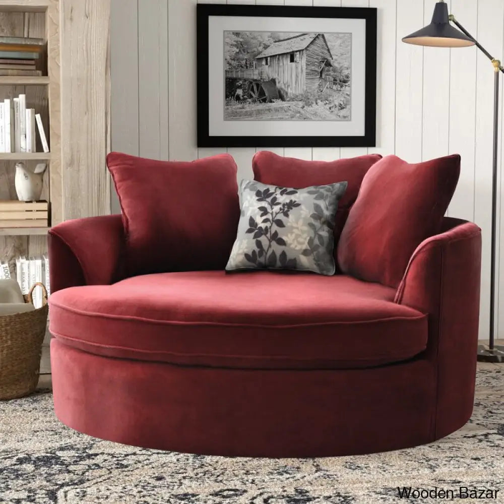 Whether you love this Barrel shape Sofa for Enhance Your Home Decor curling up beside loved ones or you prefer lots of elbow room as you lounge Barrel shape 1 seater Sofa , this oversized barrel chair is the perfect pick for your home.