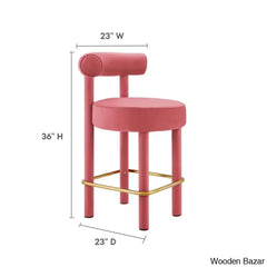 Modwayo Toulouse Counter And Bar Stool (Set Of 2)