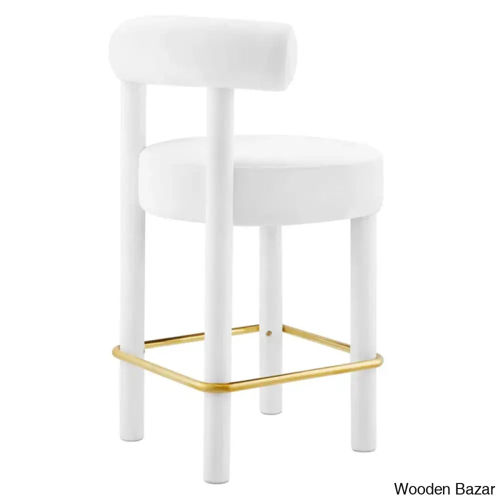 Modwayo Toulouse Counter And Bar Stool (Set Of 2)