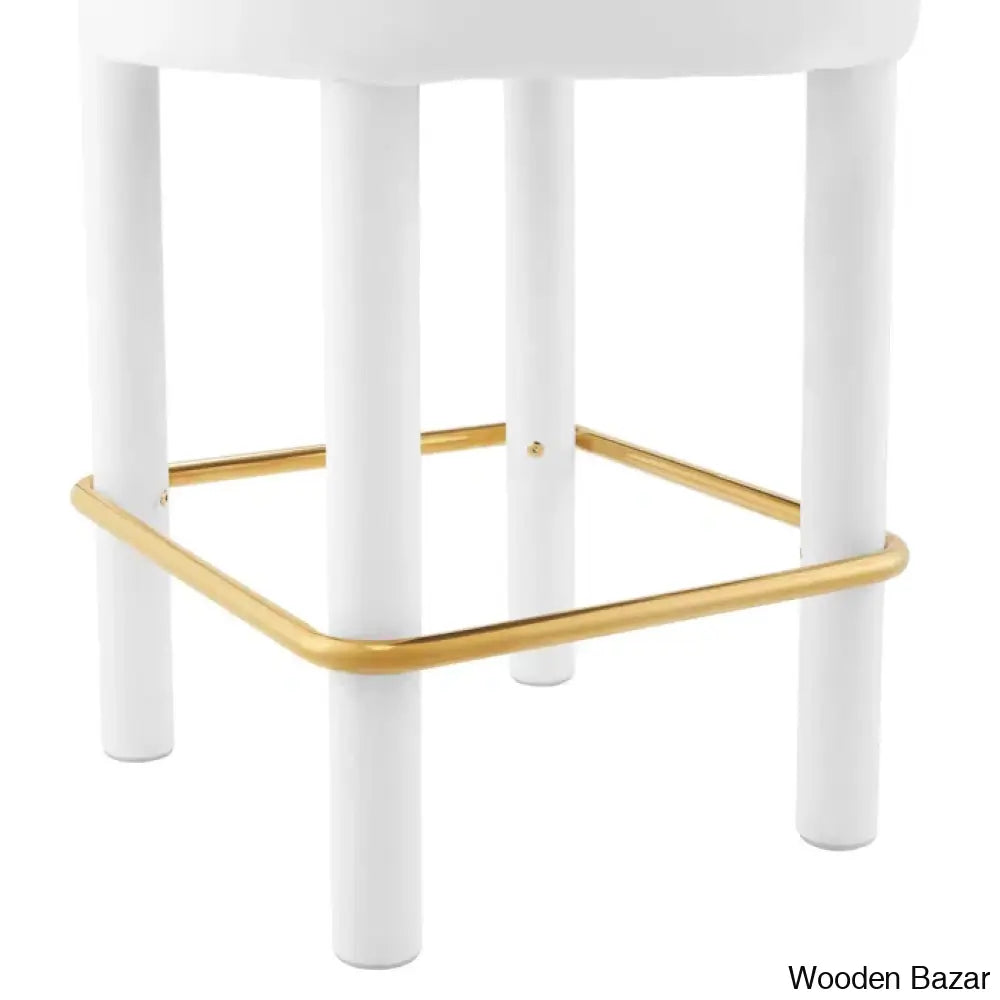 Modwayo Toulouse Counter And Bar Stool (Set Of 2)