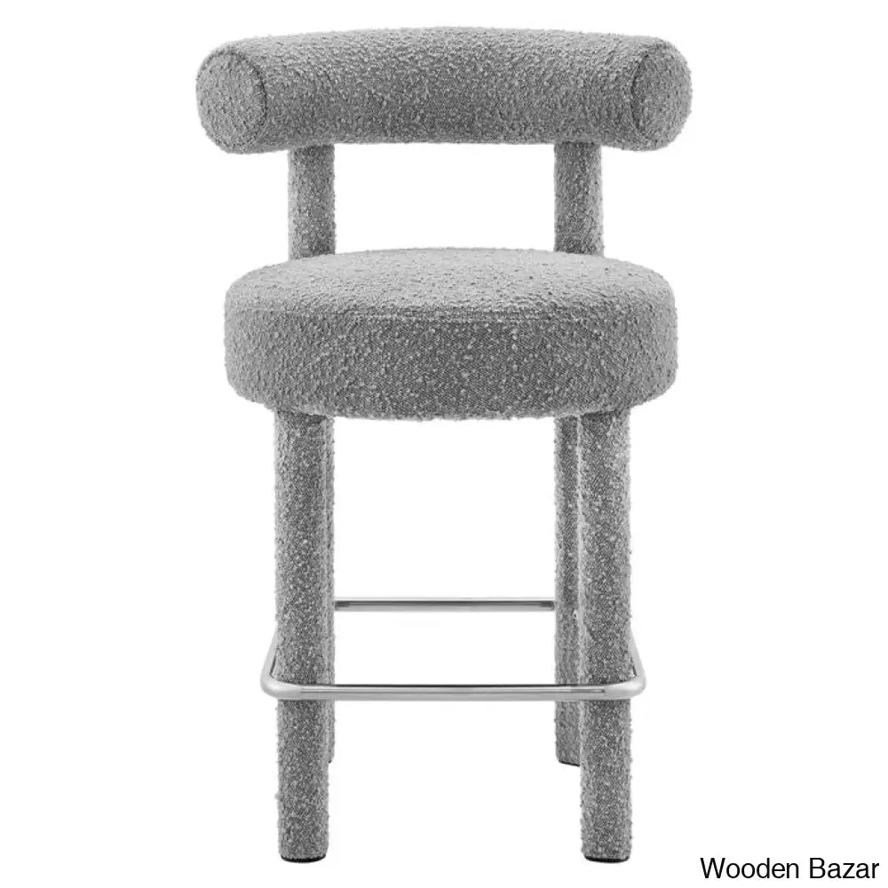 Modwayo Toulouse Counter And Bar Stool (Set Of 2)