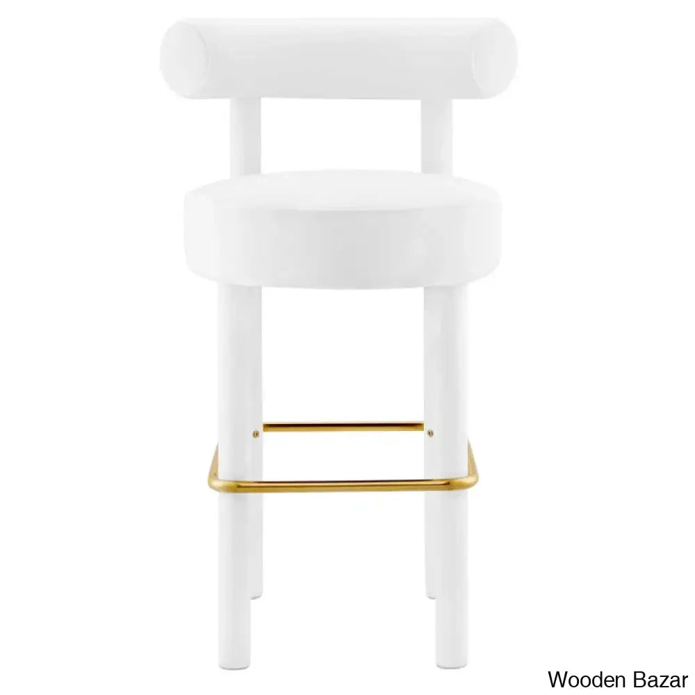 Modwayo Toulouse Counter And Bar Stool (Set Of 2)