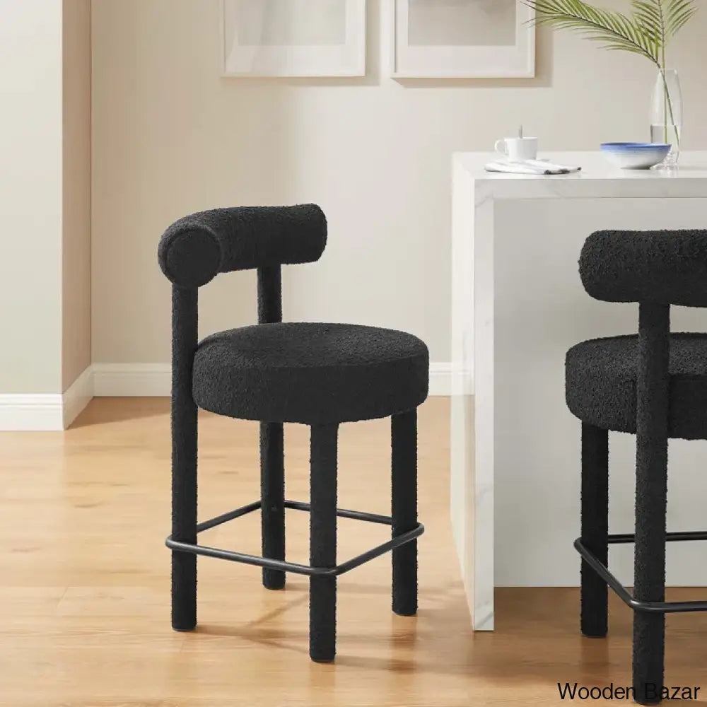 Modwayo Toulouse Counter And Bar Stool (Set Of 2)