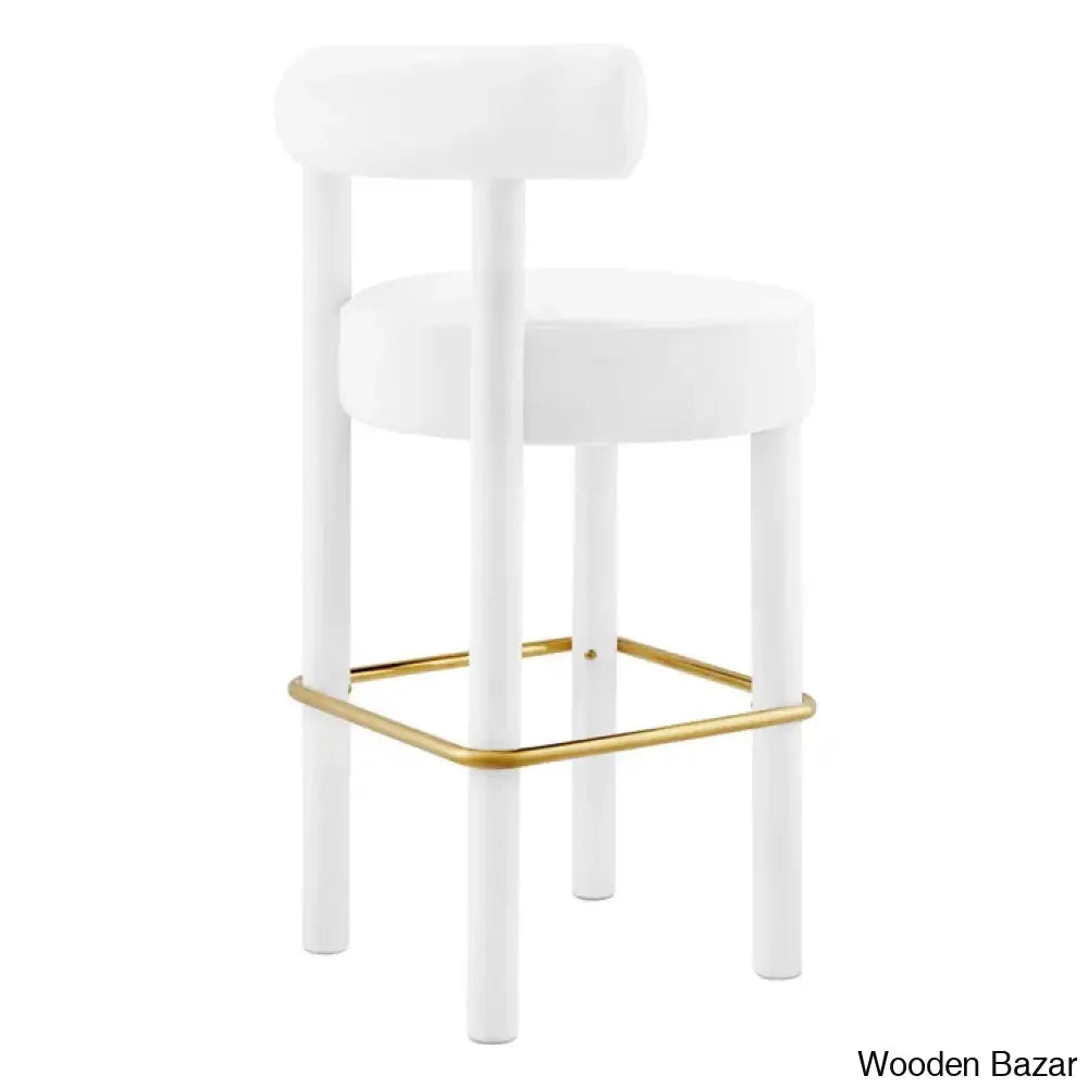 Modwayo Toulouse Counter And Bar Stool (Set Of 2)