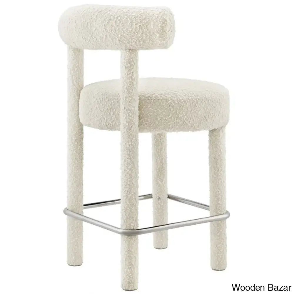 Modwayo Toulouse Counter And Bar Stool (Set Of 2)