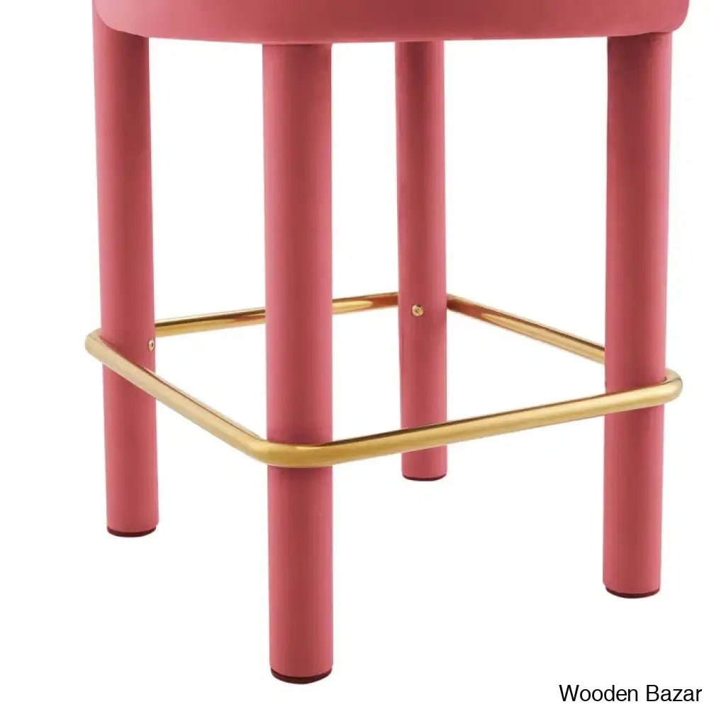 Modwayo Toulouse Counter And Bar Stool (Set Of 2)