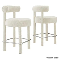 Modwayo Toulouse Counter And Bar Stool (Set Of 2)