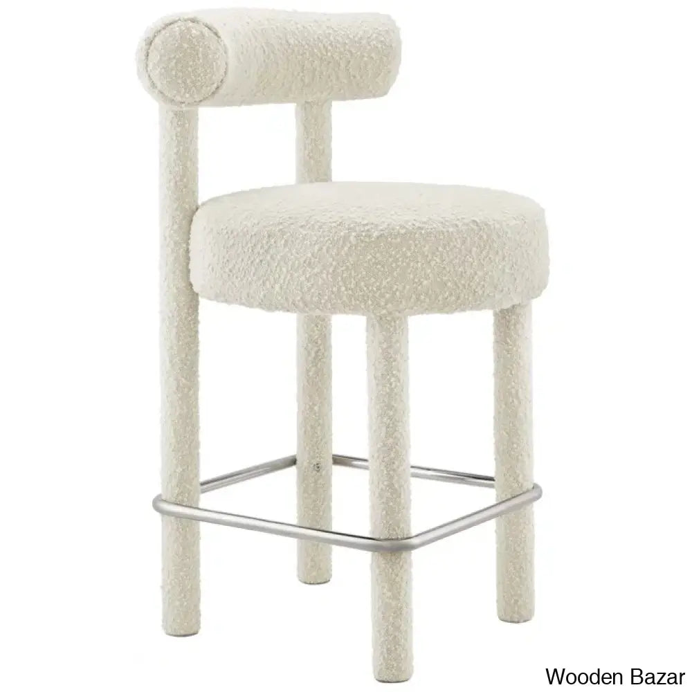 Modwayo Toulouse Counter And Bar Stool (Set Of 2)