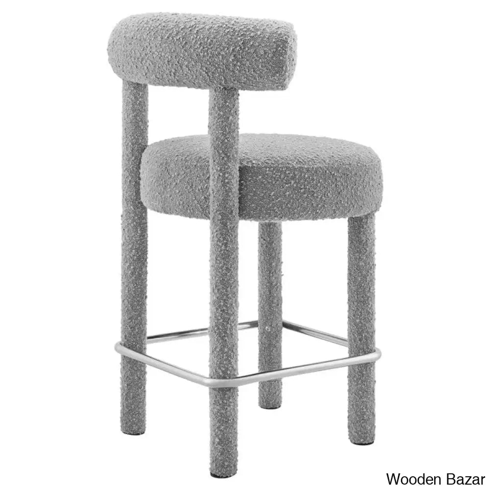 Modwayo Toulouse Counter And Bar Stool (Set Of 2)