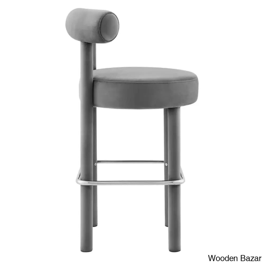 Modwayo Toulouse Counter And Bar Stool (Set Of 2)