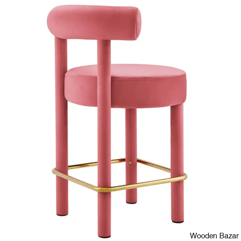 Modwayo Toulouse Counter And Bar Stool (Set Of 2)