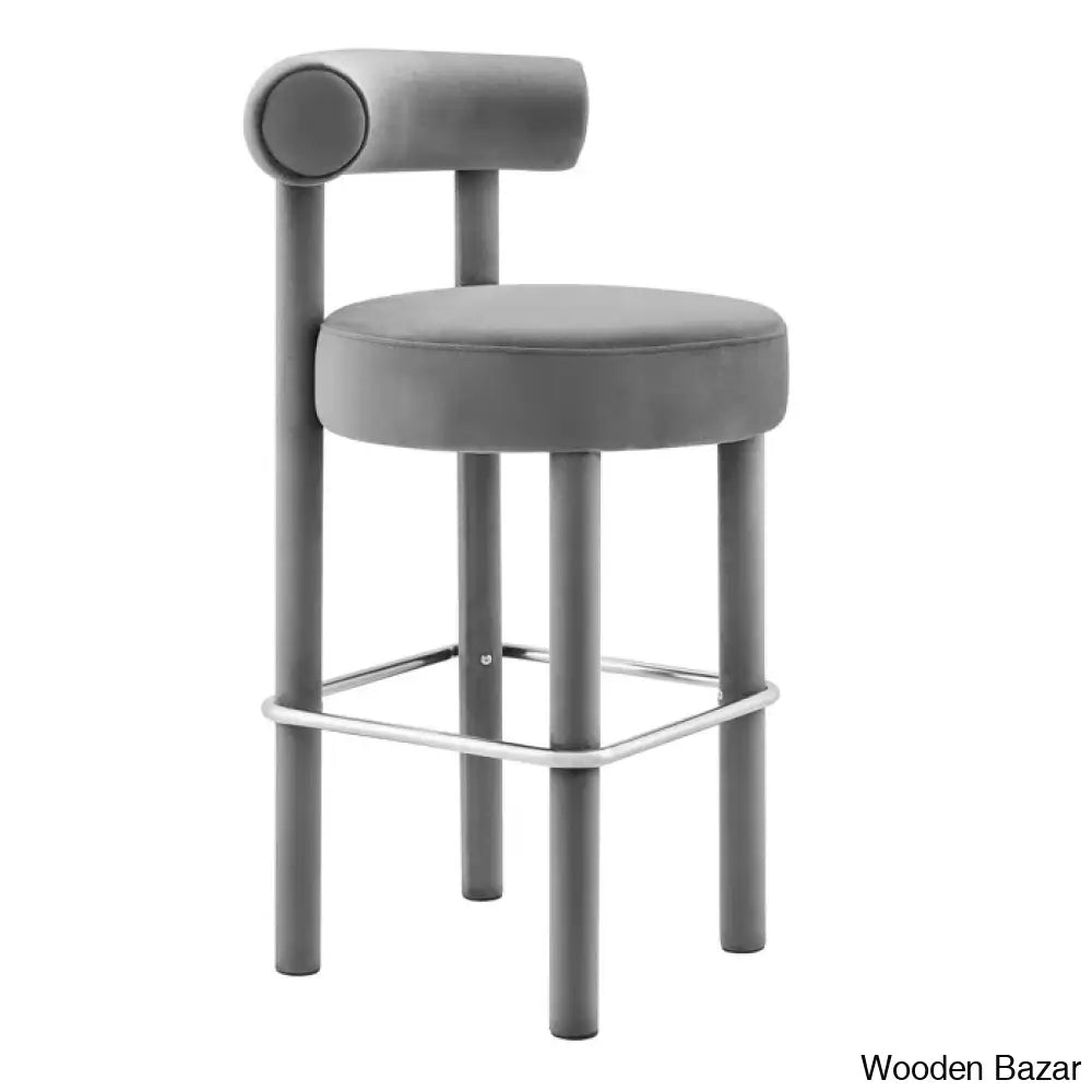 Modwayo Toulouse Counter And Bar Stool (Set Of 2)