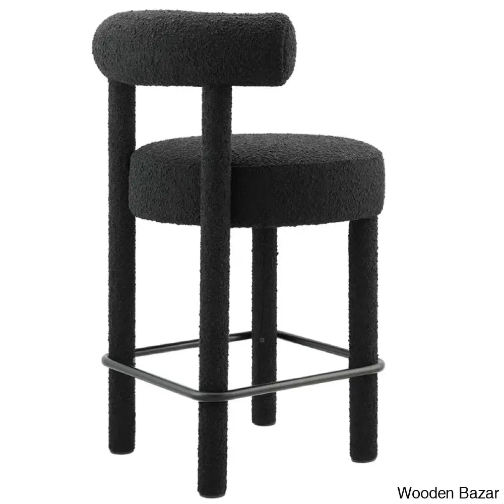 Modwayo Toulouse Counter And Bar Stool (Set Of 2)