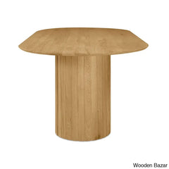 Moe Dining Table In Double Pedestal Elegance Crafted To Perfection