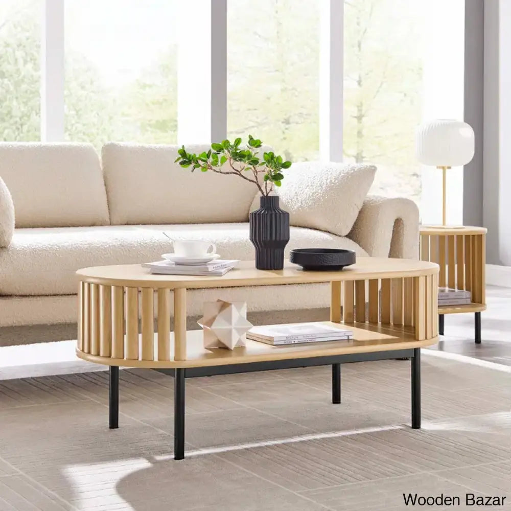 Moodway Fortitude Modern Coffee And Centertable