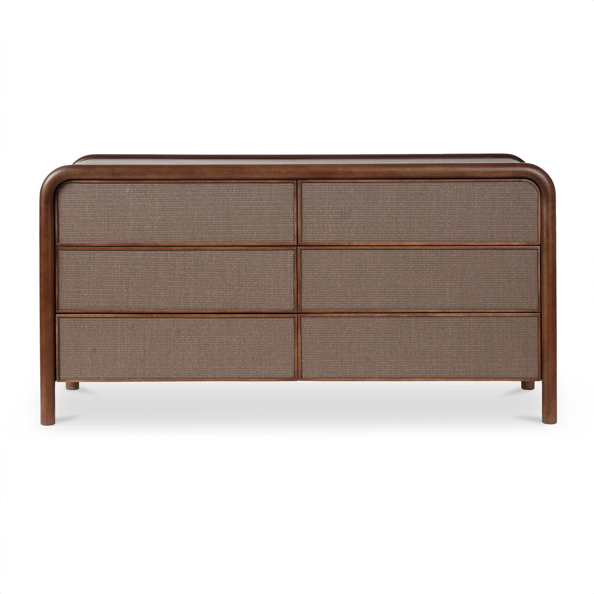 Zaniter Mat 6-Drawer Dresser - Wooden Bazar