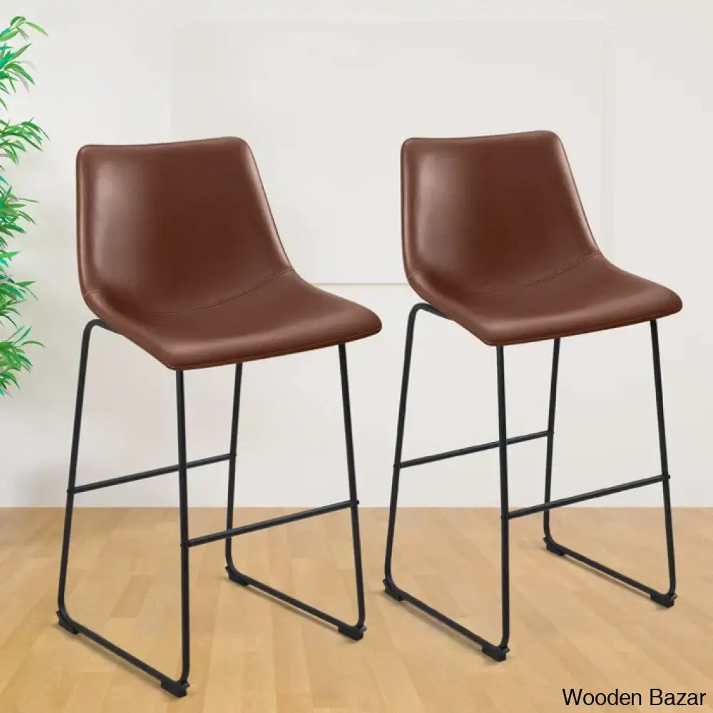 Mulderz 29.5’’ Counter And Bar Stool (Set Of 2)