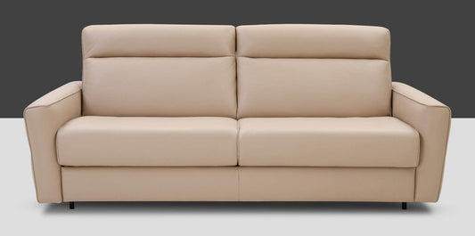 Argeno Fabric Sofa Cum Bed in Peach Color - Wooden Bazar