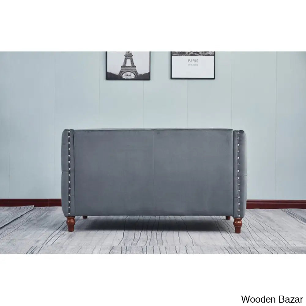 Loveseat - Wooden Bazar