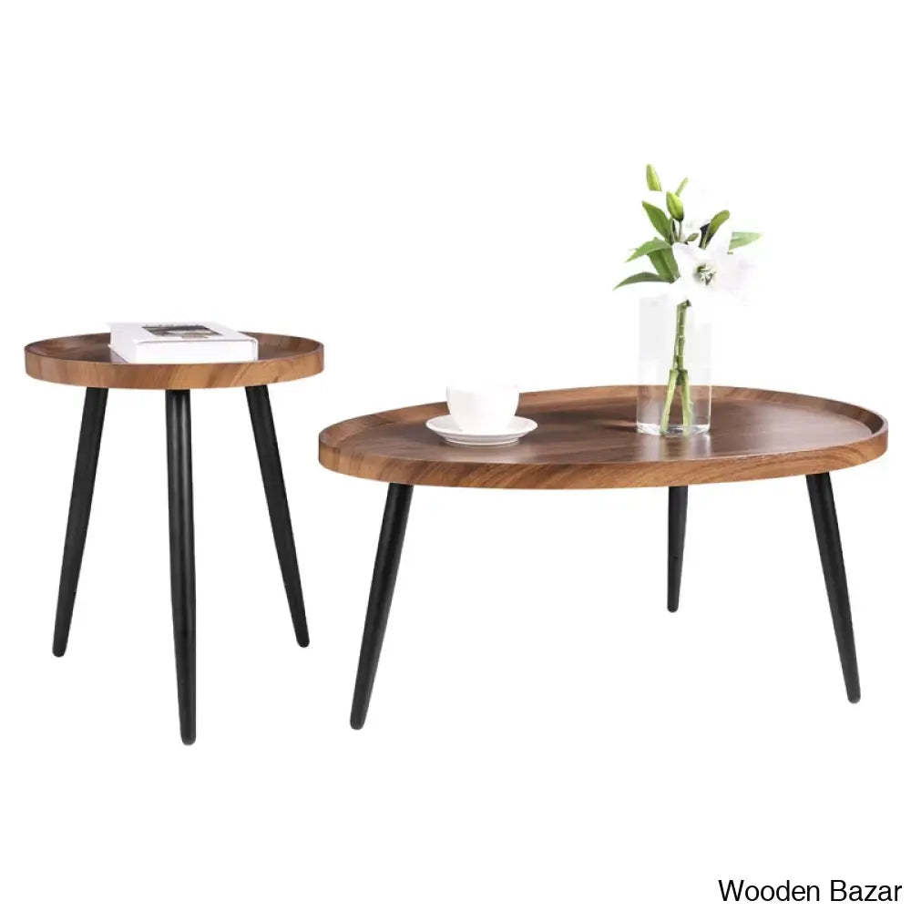 Naier Nesting Coffee And Center Table