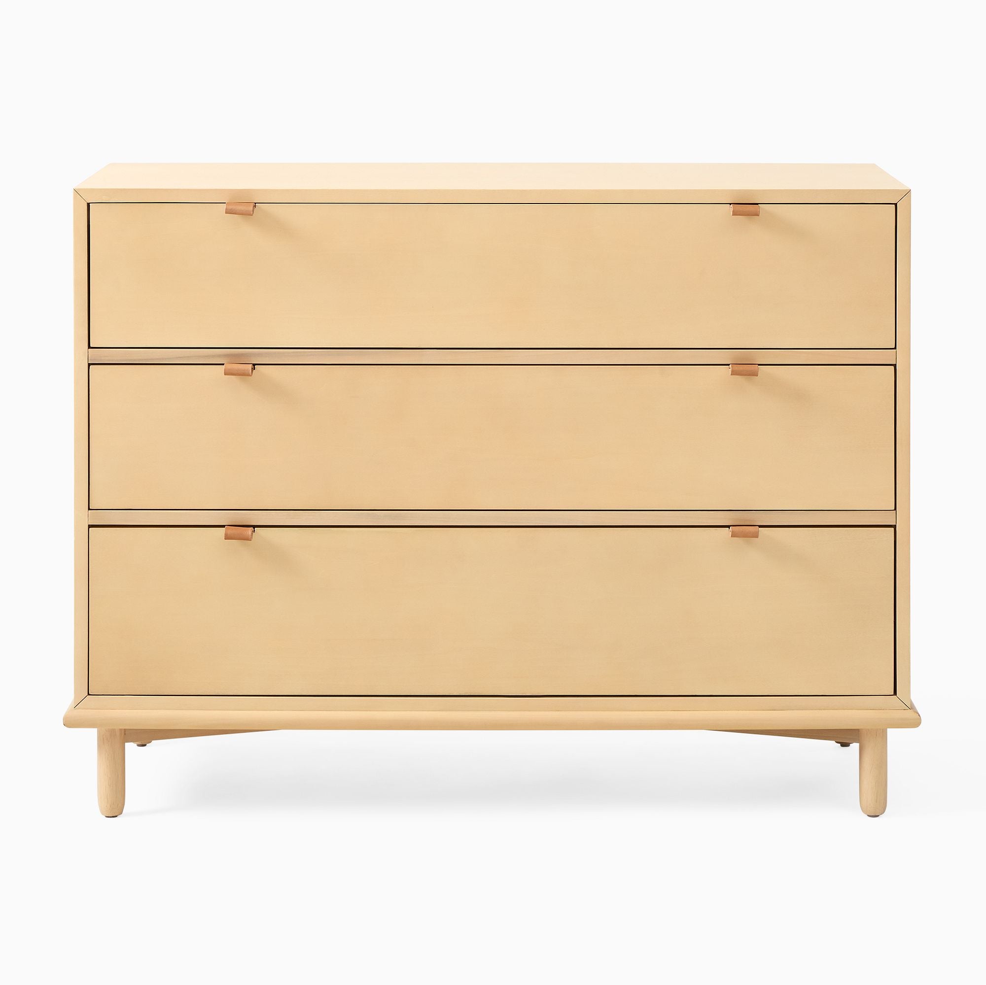 Jiker 3-Drawer Dresser - Wooden Bazar