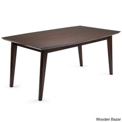 Nat Modern 6 Seater Dining Table Set