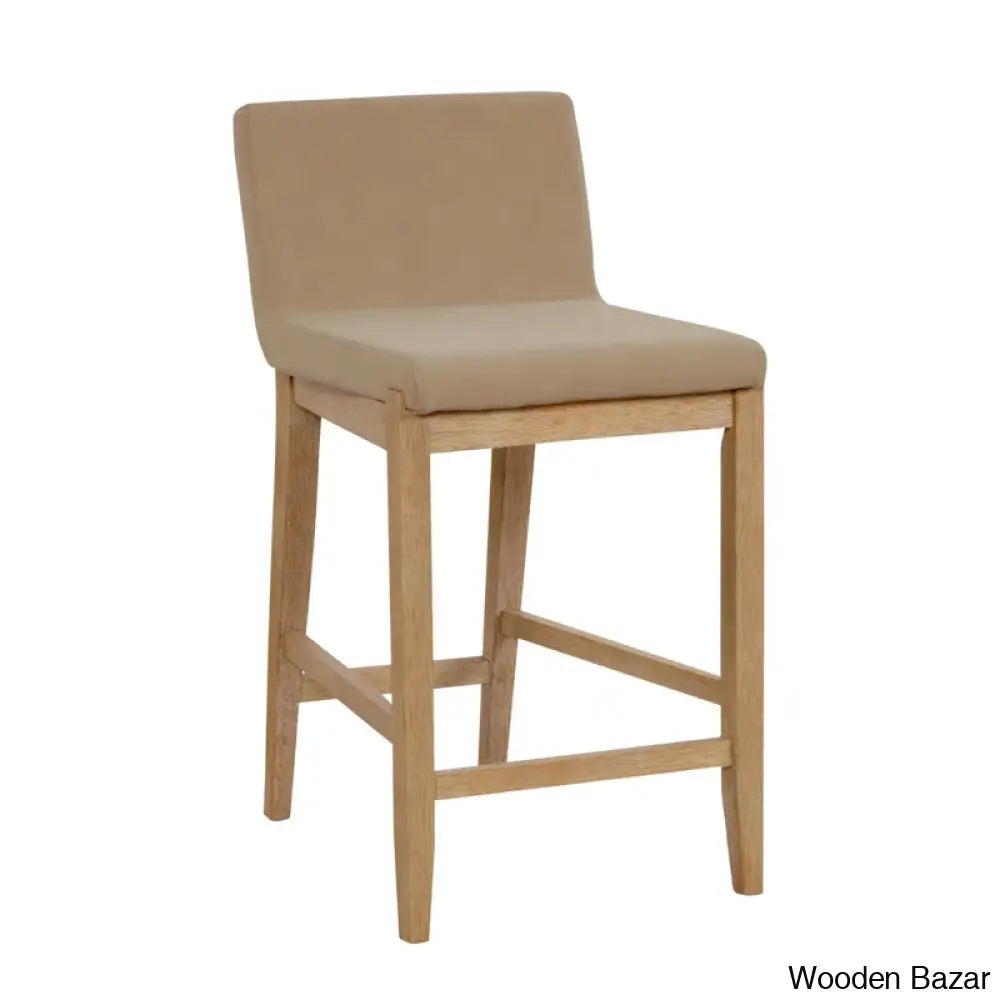 Natah Upholstered Counter And Bar Stool Set