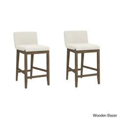 Natah Upholstered Counter And Bar Stool Set