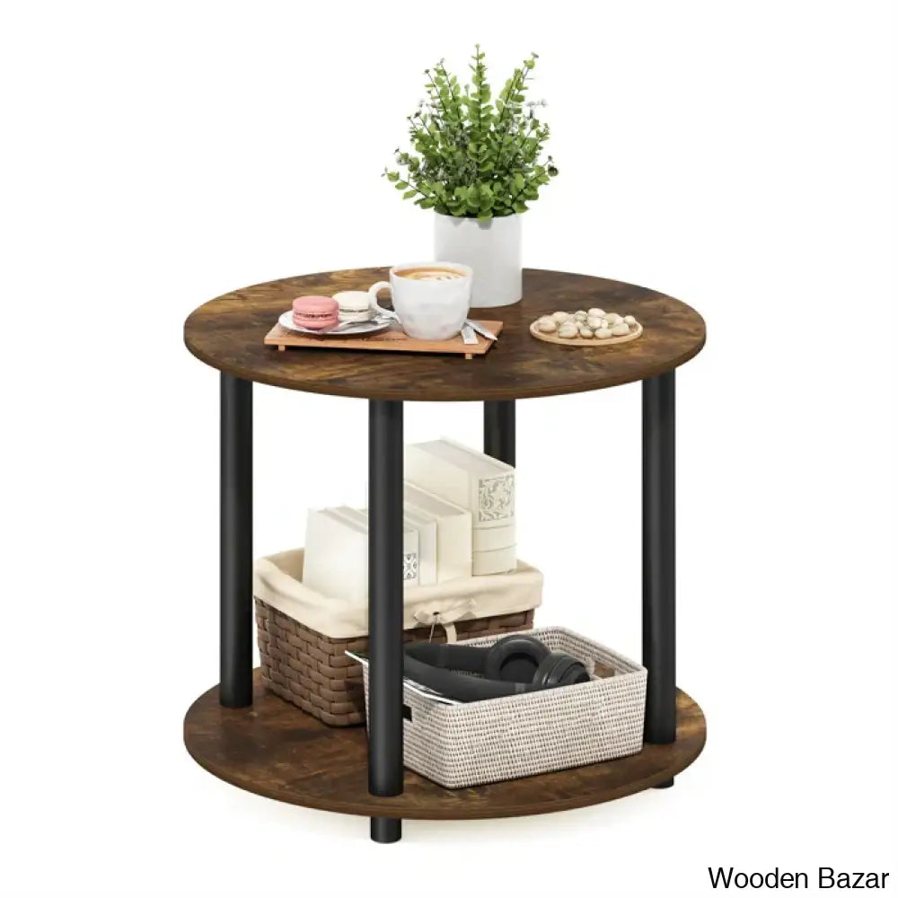 Newquesto Coffee And Center Table Brown