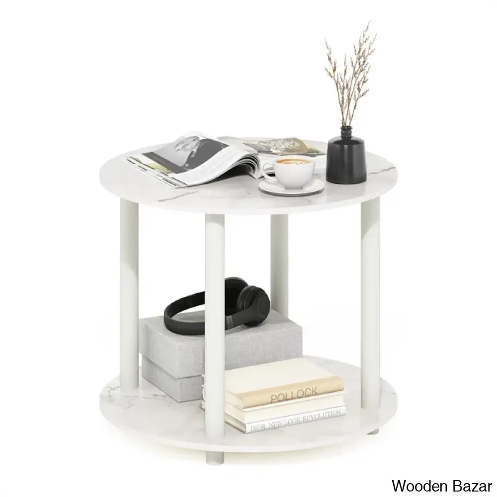 Newquesto Coffee And Center Table White