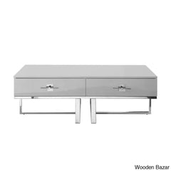 Nicolen Miller Plumeria Coffee And Center Table For Living Room Office
