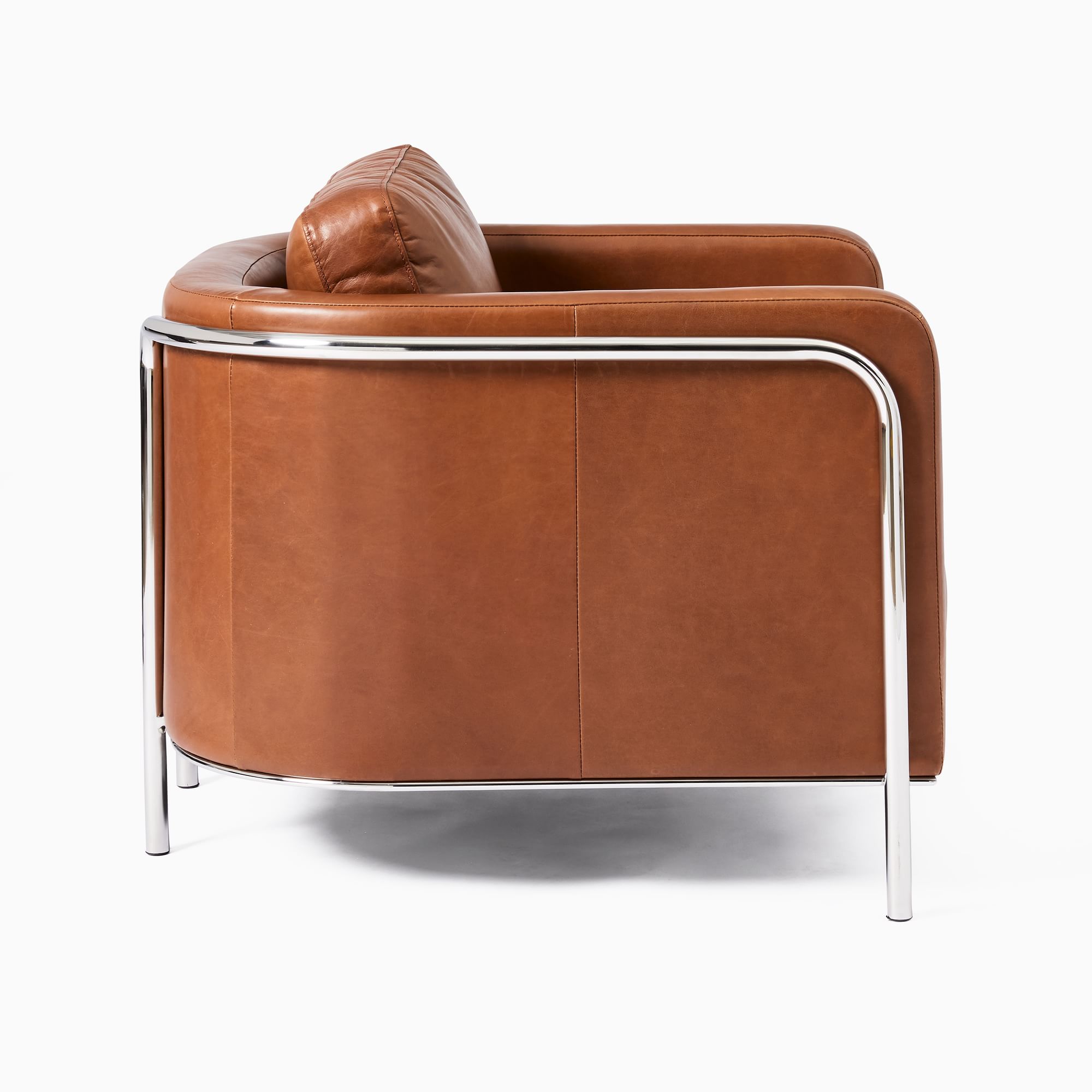 Kaevlon Leather Chair - Wooden bazar