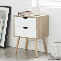 Bedside Table - Wooden Bazar