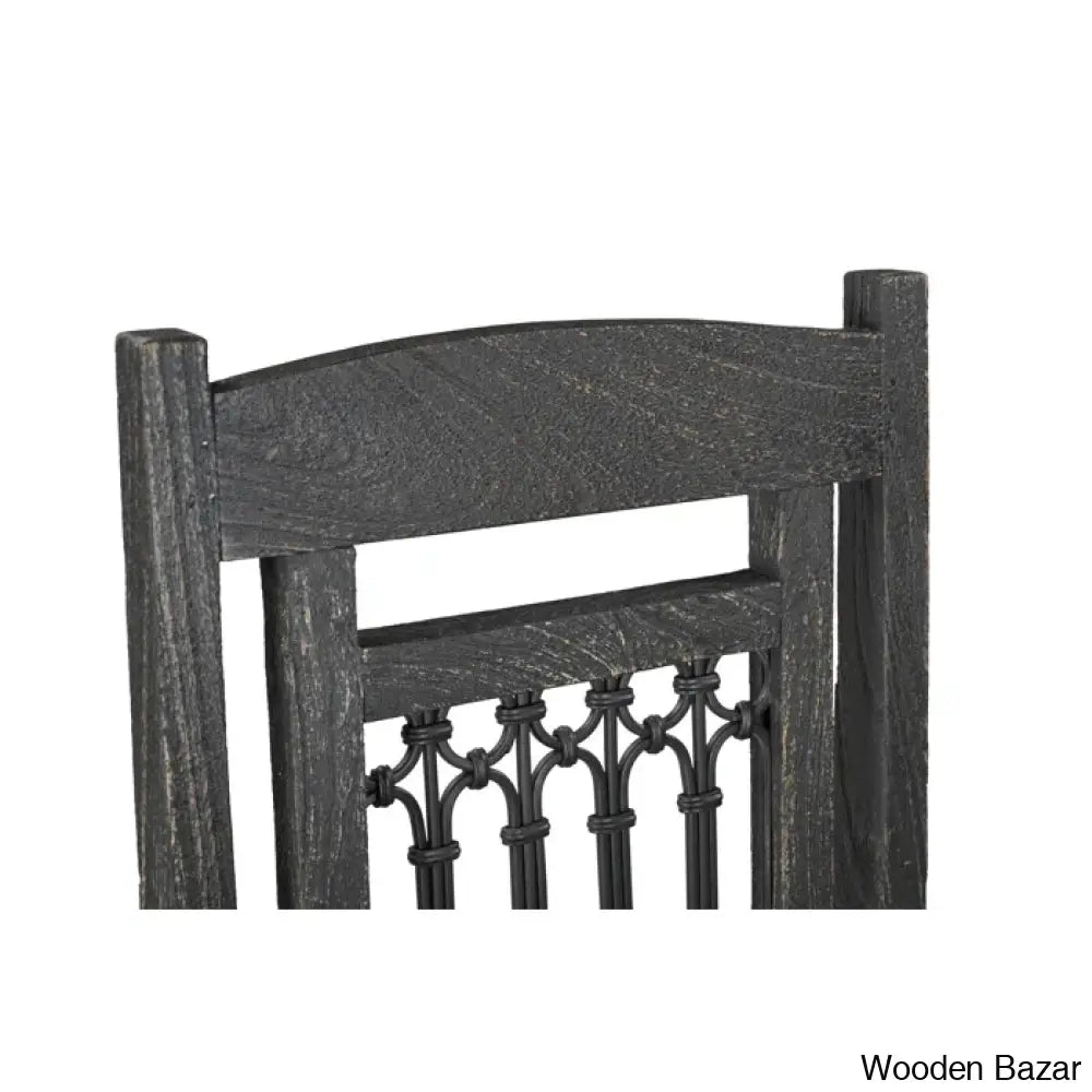 Oberon New 4 Seater Solid Wood Dining Set