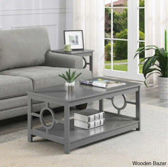 Odalias Coffee And Center Table Gray