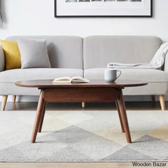 Olie Coffee And Center Table With Storage Cocktail Living Room Table
