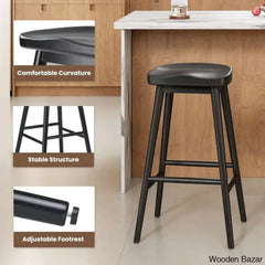 Olive Swivel Solid Wood Counter And Bar Stool (Set Of 2)