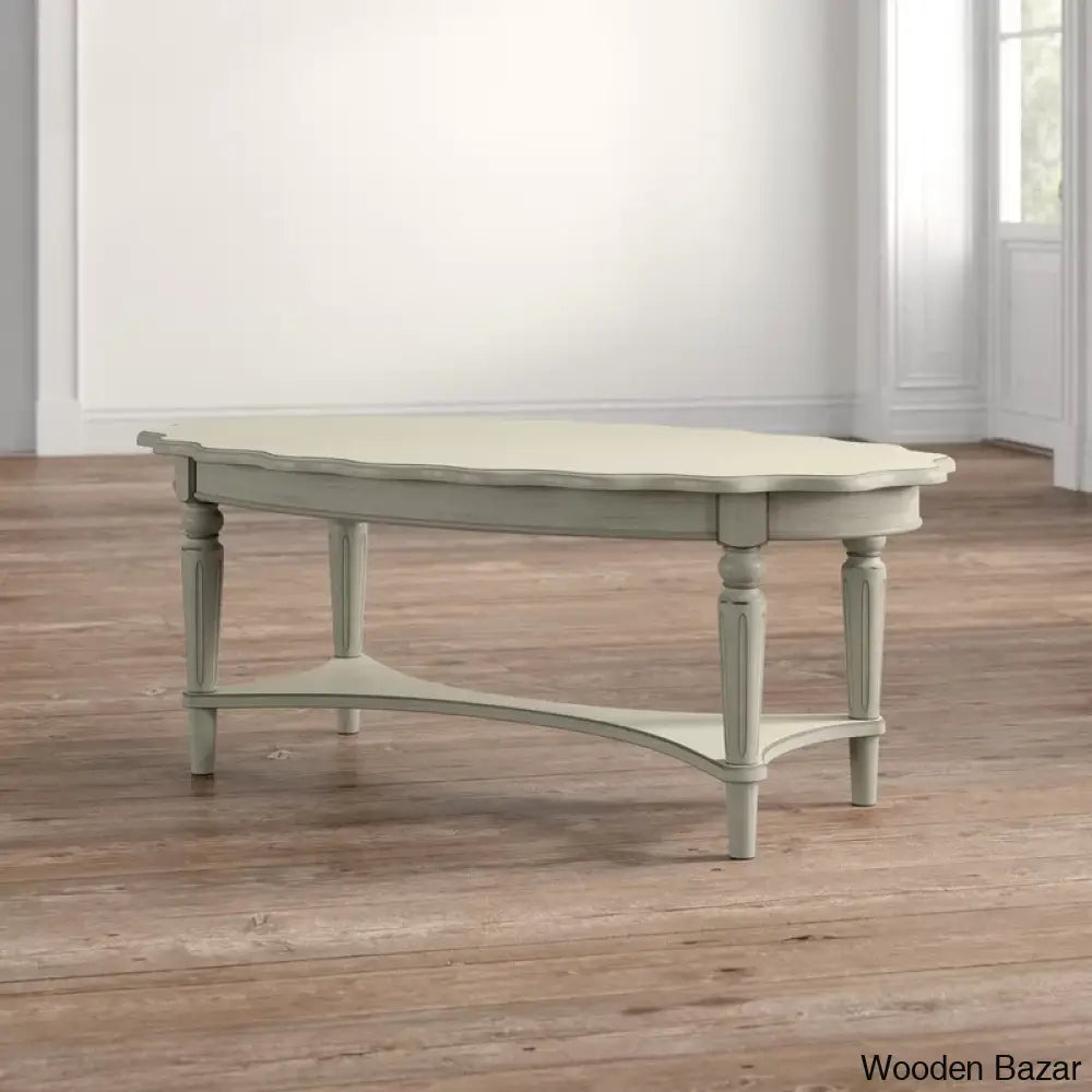 Olpen Solid Wood Coffee And Center Table