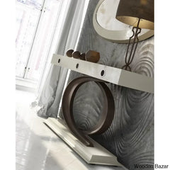 Console Table with miror set-3